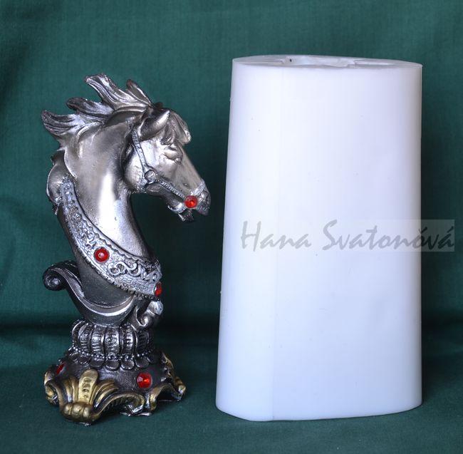 Hlava koně - výška 15cm