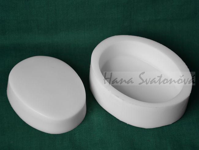Oval vypouklý 8x6,2cm