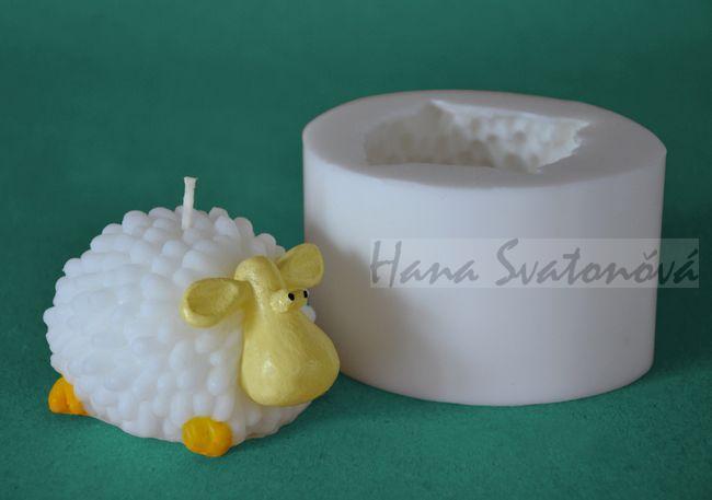 Ovečka 2 - vel. 5,5x6,5x3,5cm