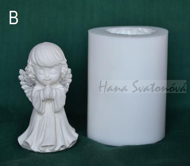 Anděliček holka - výška 6cm