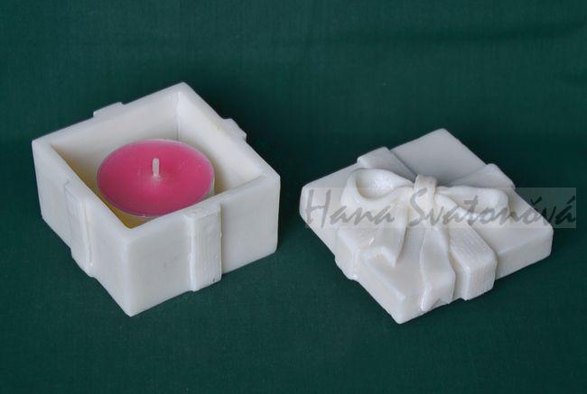 Kazeta - Dárek, velikost 6x6x6cm
