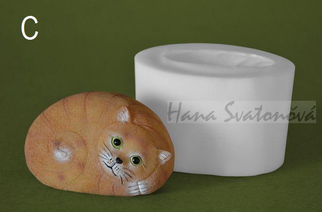 Kočka Lisa - výška 4cm