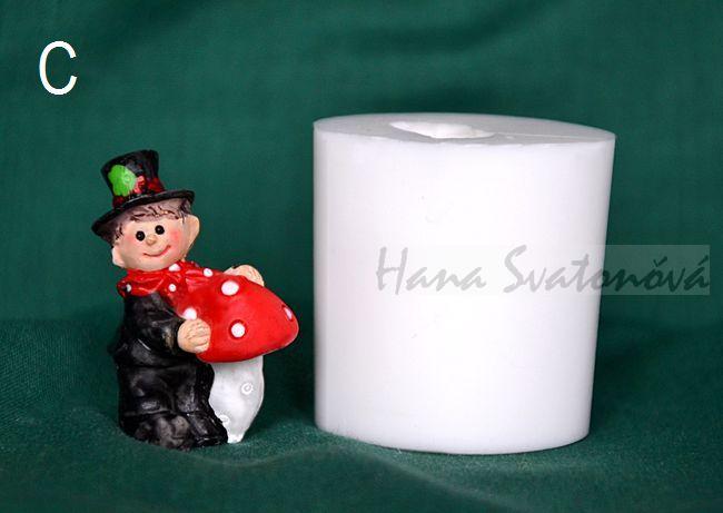 Kominíček pro štěstí MINI - výška 3,5cm