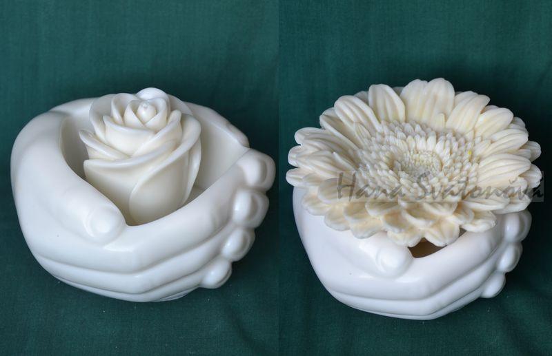 Ruce široké, velikost 12x12x6,5cm