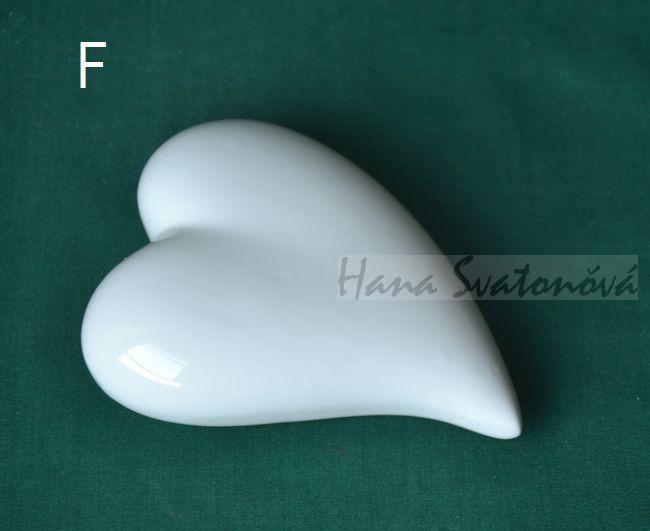 Srdce asymetrické vel. vel. 4,5x5x tloušťka 2cm